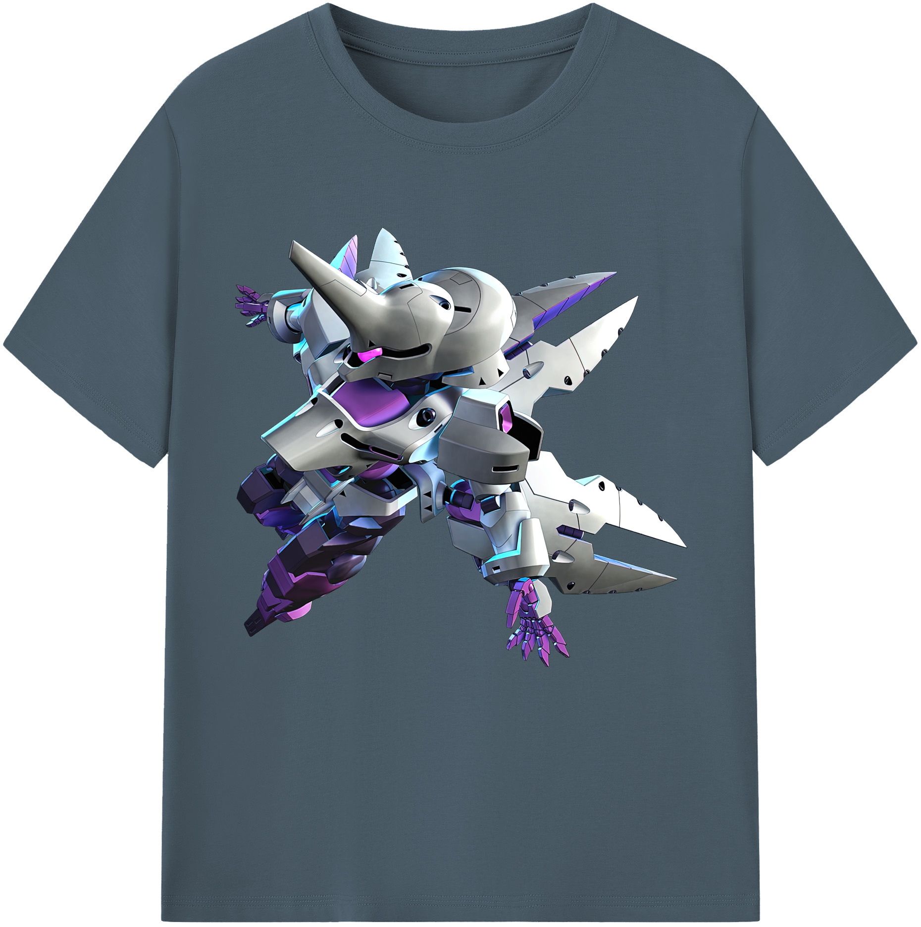 （画像用） 機動戦士ガンダム Mobile Suit Gundam 綿100％半袖Tシャツ（フロントプリント）